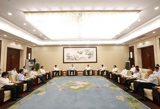 國家電網(wǎng)董事長毛偉明與浙江省委書記車俊、省長袁家軍會談