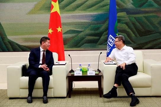錢智民會(huì)見中信建投董事長(zhǎng)王常青、總裁李格平