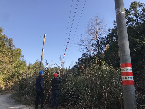 國網(wǎng)南豐縣供電公司：為電桿穿上“防撞衣”，確保交通安全