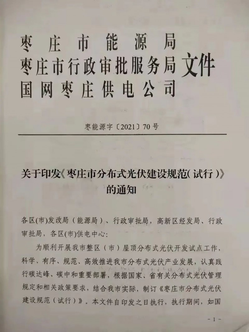 就地就近消納！光伏開(kāi)發(fā)規(guī)模不應(yīng)超過(guò)電負(fù)荷60%！