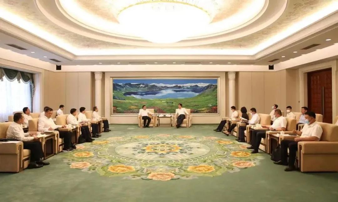 中國(guó)能建黨委書記、董事長(zhǎng)宋海良拜會(huì)吉林省委常委、長(zhǎng)春市委書記張志軍