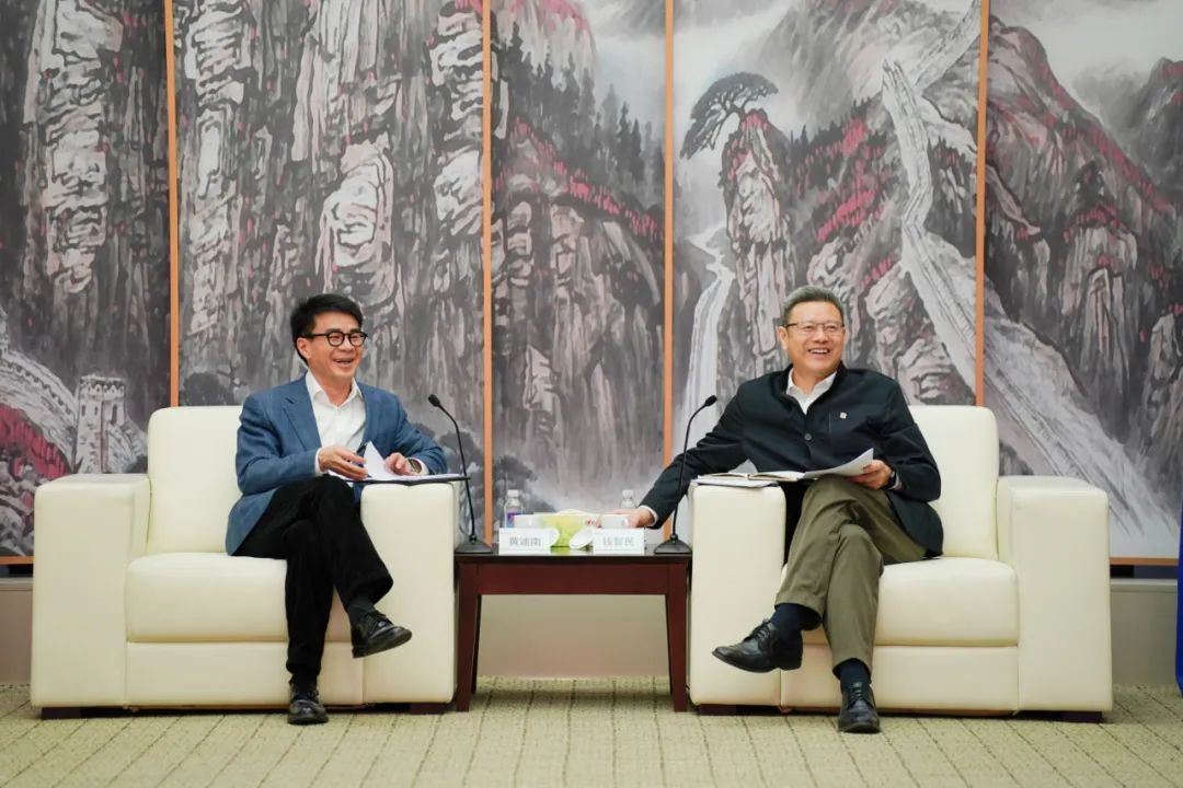 國家電投黨組書記、董事長錢智民會見申能集團(tuán)黨委書記、董事長黃迪南