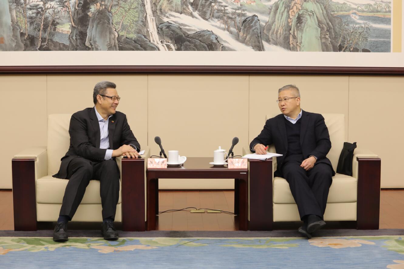 國家電投黨組書記、董事長錢智民拜會(huì)浙江省委常委、常務(wù)副省長徐文光