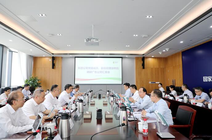 國家電投黨組成員、副總經理徐樹彪拜會廣東省委常委、常務副省長張虎