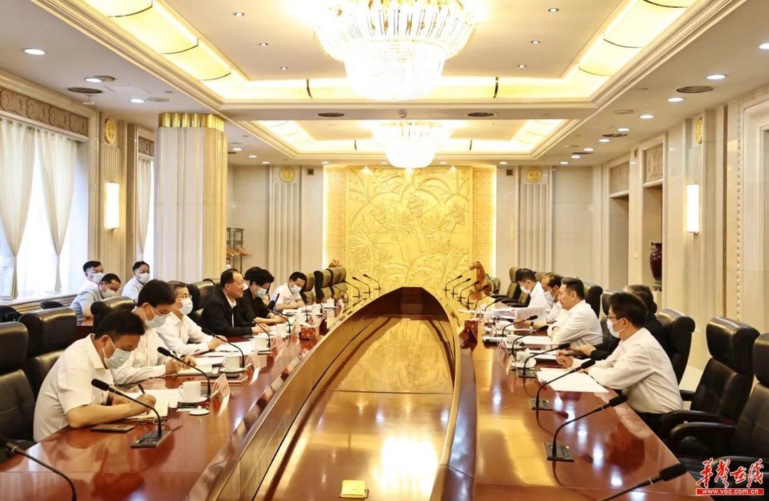 湖南省政府在京與交通運輸部、國家能源局、中國中車舉行工作會談