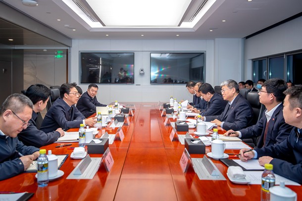 國家能源集團黨組書記、董事長劉國躍會見寧夏回族自治區(qū)黨委副書記、主席張雨浦一行