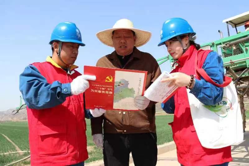 國網(wǎng)運城供電公司：春分百花鬧，電足麥香濃