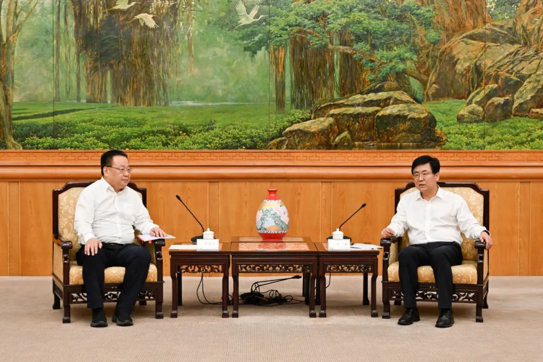 中核集團總經理、黨組副書記申彥鋒拜會福建省委副書記、省長趙龍