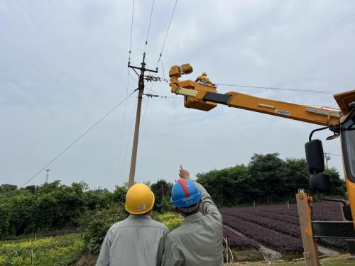 農(nóng)網(wǎng)線路改造完工，居民夏日用電不愁