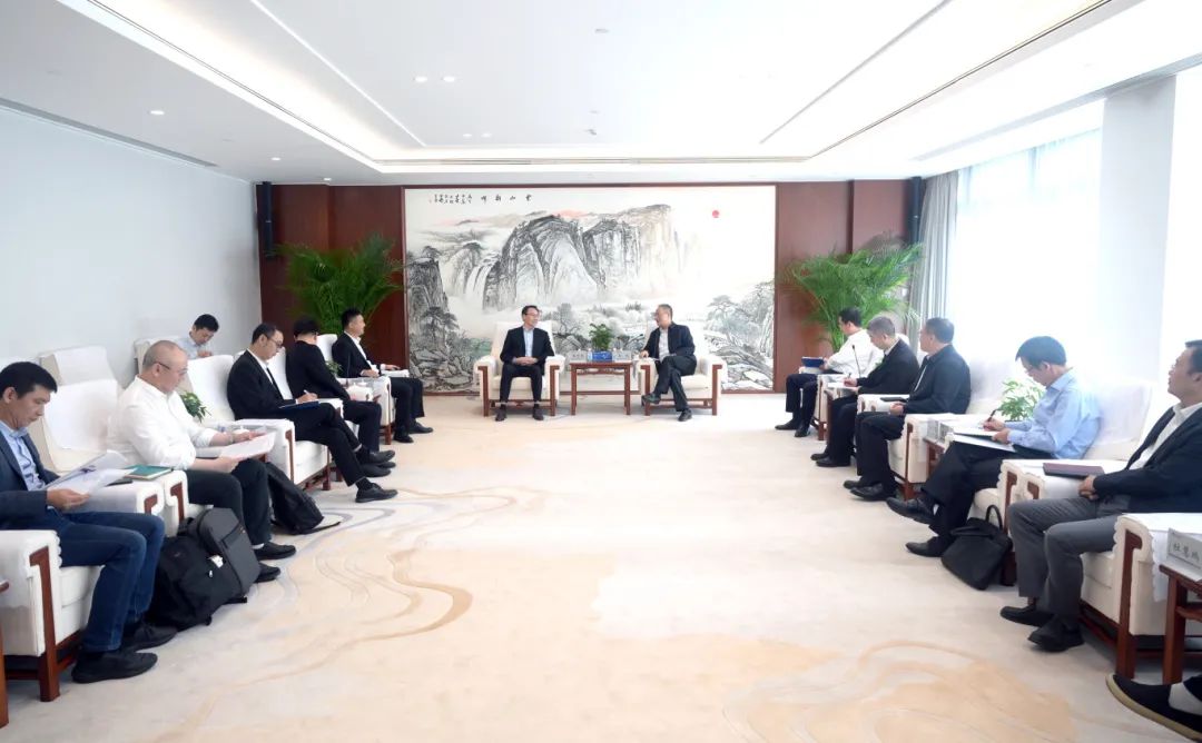中國電建黨委副書記、總經理王斌與深圳環(huán)境水務集團總裁龔利民舉行會談