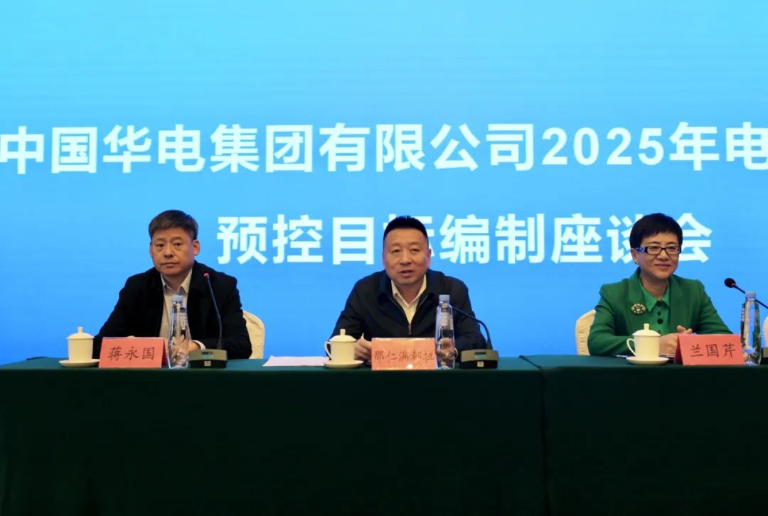 華能集團(tuán)2025年電、熱量預(yù)控目標(biāo)編制座談會在呼和浩特召開