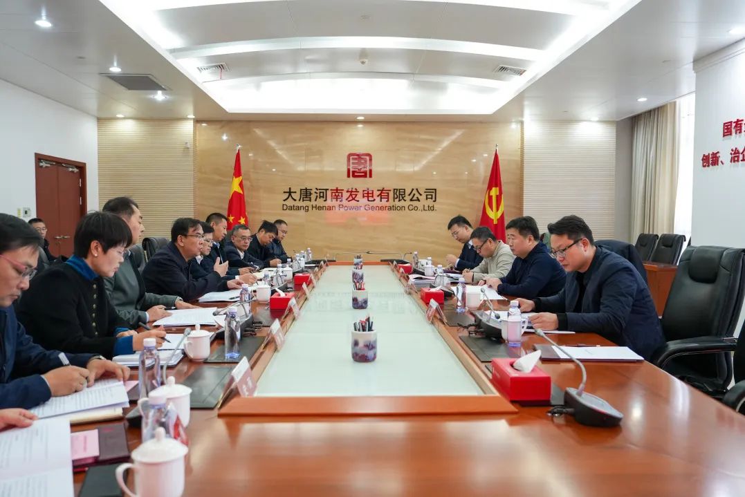 大唐河南公司黨委書記、董事長常征會見河南能源監(jiān)管辦黨組書記、專員王朝暉