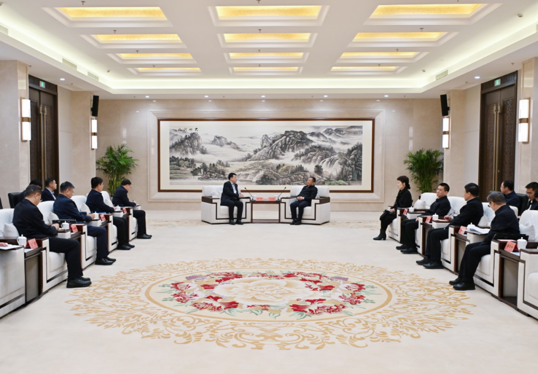 大唐集團董事長呂軍、總經(jīng)理張傳江拜會內(nèi)蒙古自治區(qū)黨委書記孫紹騁政府主席王莉霞